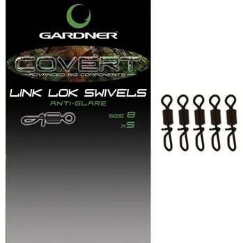 Gardner Obratlíky Covert Link Lok Swivels 5ks