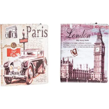 Pouzdro na tablet Obal na IPAD "CITIES II" 20x25/2dr.