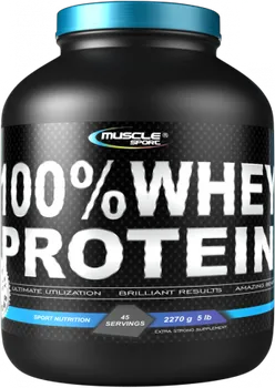Protein Musclesport 100% Whey protein 2270 g