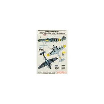 Plastikový model 1/72 Messerschmitt Bf-109F-2 Ski - Conv.set&decal
