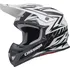 Helma na motorku Cassida Cross Cup bílá/černá