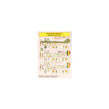 Plastikový model 1/72 AVRO 626 Prefect Belgium Conv.set&decal (AZ)