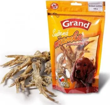 Pamlsek pro psa Grand drůbeží pařátky 100 g
