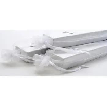 Dárková taška Dárkový sáček z bílé organzy