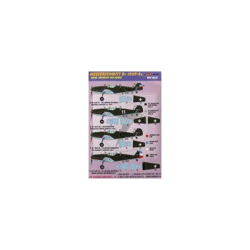 Plastikový model 1/48 Decals Bf 109E-3A (Royal Yugoslav AF)