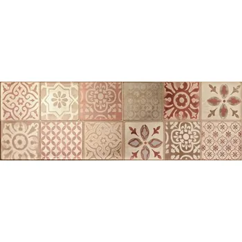 Dekor Ragno Frame cream patchwork 30x30 cm, lesk