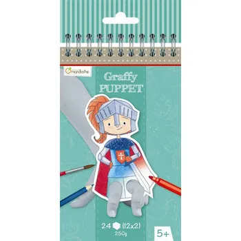 kreativní sada Avenue Mandarine prstové loutky