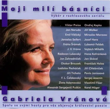Moji milí básníci - Gabriela Vránová [2CDmp3]