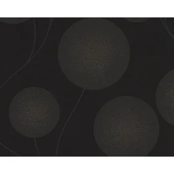 Tapeta Moderní vliesová tapeta černá, metalická 30547-3 / Tapety na zeď 305473 Spot 3 AS (0,53 x 10,05 m) A.S.Création