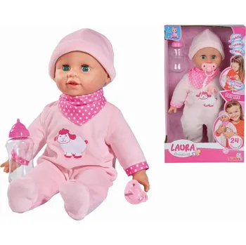 Simba Laura s lahvičkou a se zvuky 38 cm