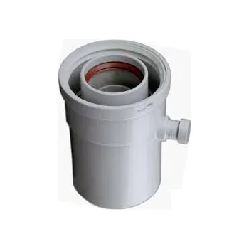 Kouřovod ALMEVA - LIK měřící kus s 2 měřícími otvory průměr 60/100 mm-Airfel LPMSK5-LET