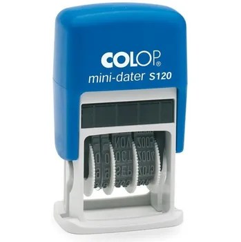 Colop Mini-Dater S 120, bezbarvý polštářek