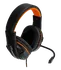 Sluchátka BML GameGod Bruiser černá/oranžová