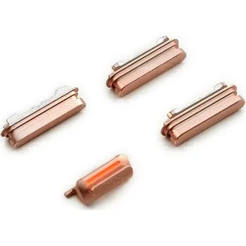 OEM iPhone 6S Plus růžový set tlačítek (volume, mute a power button)
