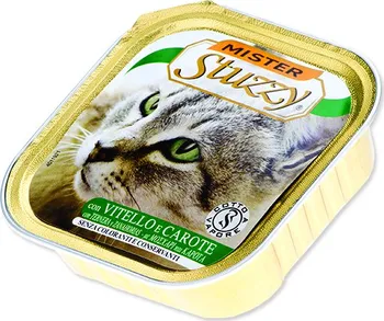Krmivo pro kočku Mister Stuzzy Cat vanička telecí/mrkev 100 g