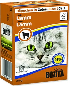 Krmivo pro kočku Bozita kousky v rosolu s jehněčím 370 g