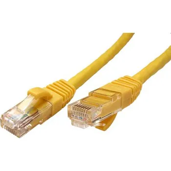 Síťový kabel Value UTP patchkabel kat. 6, LSOH, 10m, žlutý - 21.99.1082