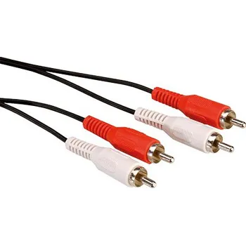 Audio kabel Value Kabel propojovací 2x cinch(M) - 2x cinch(M), 10m - 11.99.4338