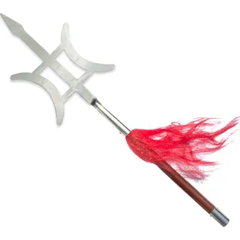 Replika zbraně Chladné Zbraně Čínská jednoruční halapartna "ČÍNSKÁ ZEĎ" kung fu - 1 ks