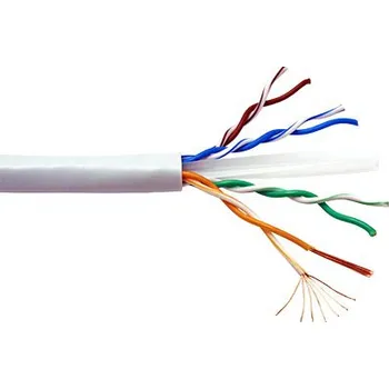 Síťový kabel ROLINE Kabel UTP kulatý, kat. 6, 305m, lanko - 21.15.0992