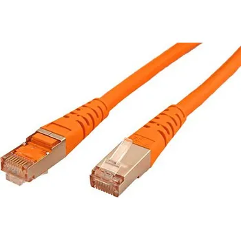 Počítač ROLINE S/FTP patchkabel kat. 6, 10m, oranžový - 21.15.1387