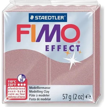 Modelovací hmota Staedtler Fimo Effect 57 g perleťová růžová 207