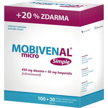 Přírodní produkt Mobivenal micro Simple 500 mg