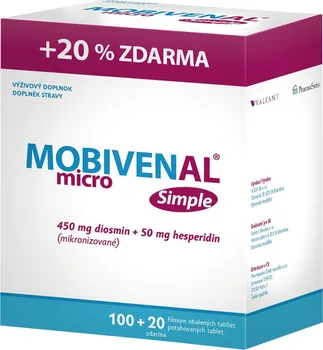 Přírodní produkt Mobivenal micro Simple 500 mg