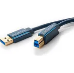 Clicktronic HQ OFC USB 5Gbps kabel USB3.0 A(M) - USB3.0 B(M), 3m (70093) - 11.90.1343