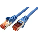 goobay S/FTP patchkabel kat. 6, LSOH, 50m, modrý (68276) - 21.92.0854