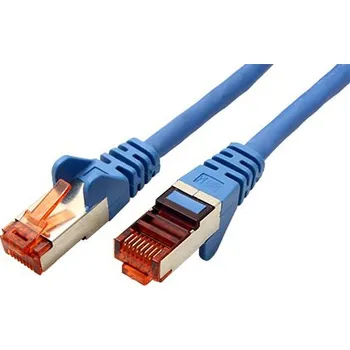 Síťový kabel goobay S/FTP patchkabel kat. 6, LSOH, 50m, modrý (68276) - 21.92.0854