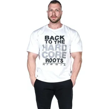 Pánské tričko Nebbia HardCore 391 bílá