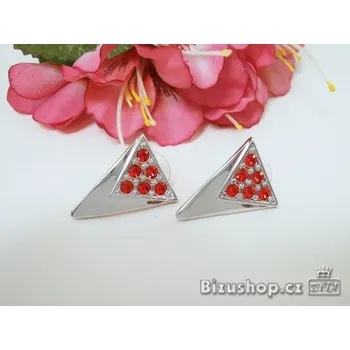 Náušnice Náušnice stříbřené z českými broušenými kameny 283001