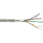 goobay Kabel SFTP kulatý, kat. 5e, Eca, 100m, drát, CCA (68709) - 21.92.0108