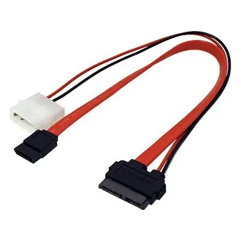 Datový kabel goobay Kabel pro SATA Slimline zařízení s konektorem SATA(M), + napájení 5V (95713) - 11.92.1588