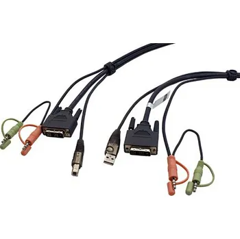 Datový kabel Aten Kabel pro KVM přepínač DVI-D single link / USB / 2x Audio, 1,8m (2L-7D02U) - 14.01.6650