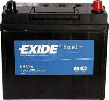 Autobaterie Exide Excell EB454 45Ah 12V 300A