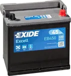 Exide Excell EB450 45Ah 12V 330A