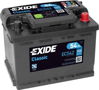 Autobaterie Exide Classic EC502 50Ah 12V 510A