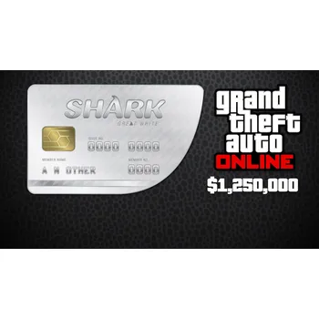 Hra Grand Theft Auto: Online Great White Shark Cash Card 1,250,000$ PC