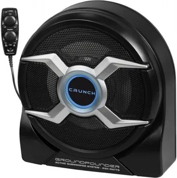Reproduktor do auta CRUNCH GP508 - Aktivní subwoofer 8" (20 cm), 250 W max.