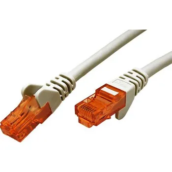Síťový kabel goobay UTP patchkabel kat. 6, 15m, šedý (68449) - 21.92.0915