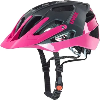 Cyklistická přilba Uvex Quatro Lady černá/růžová