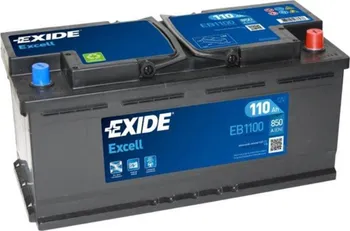 Autobaterie EXIDE Excell EB1100 110Ah 12V 850A