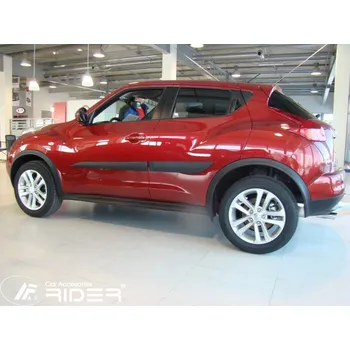 Lišta karosérie RIDER Lišty dveří Nissan Juke r.v. 2011