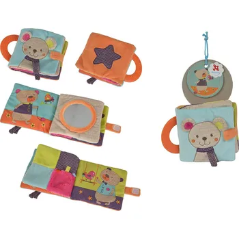 Hračka pro nejmenší Nicotoy Gary plyšová knížka