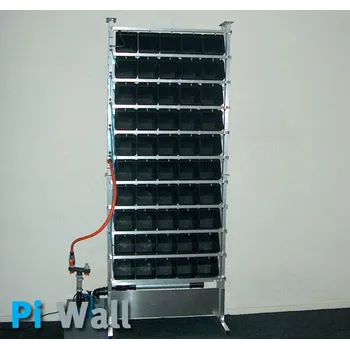 Pěstební systém Pi Wall, vertical grow systém-50 rostlin