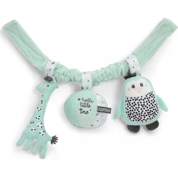 Hračka pro nejmenší Tiamo Plyšový řetěz tučňáci