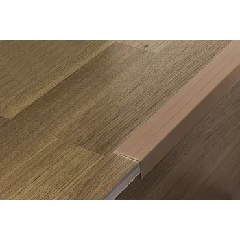 Stavební profil Schodová hrana samolepící Profilpas 25x20mm 0,9m bronz