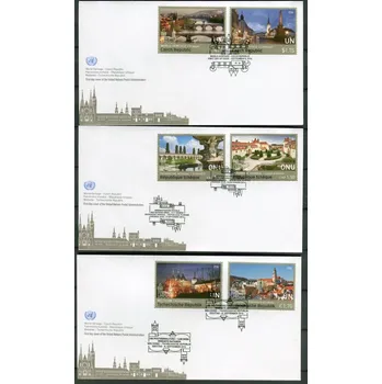 Poštovní známka OSN New York (2016) FDC ** - OSN serie - 2016 Světové dědictví - ČR